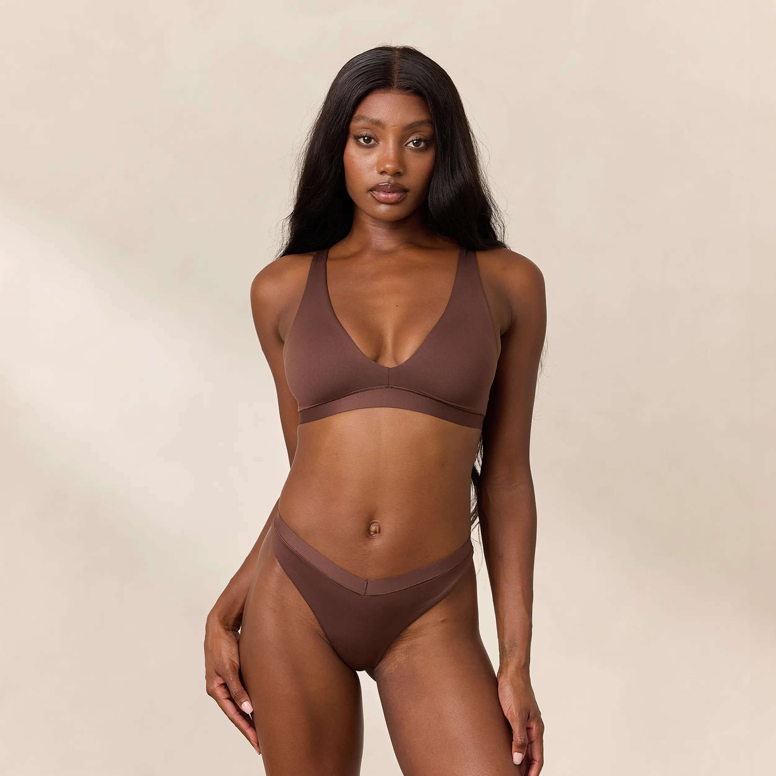 Soutien-gorge Triangle Everyday Comfort - Cacao