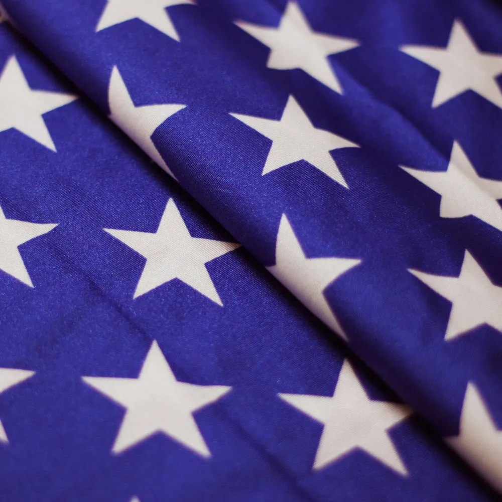 Star Bright- Patriotic American flag fabric