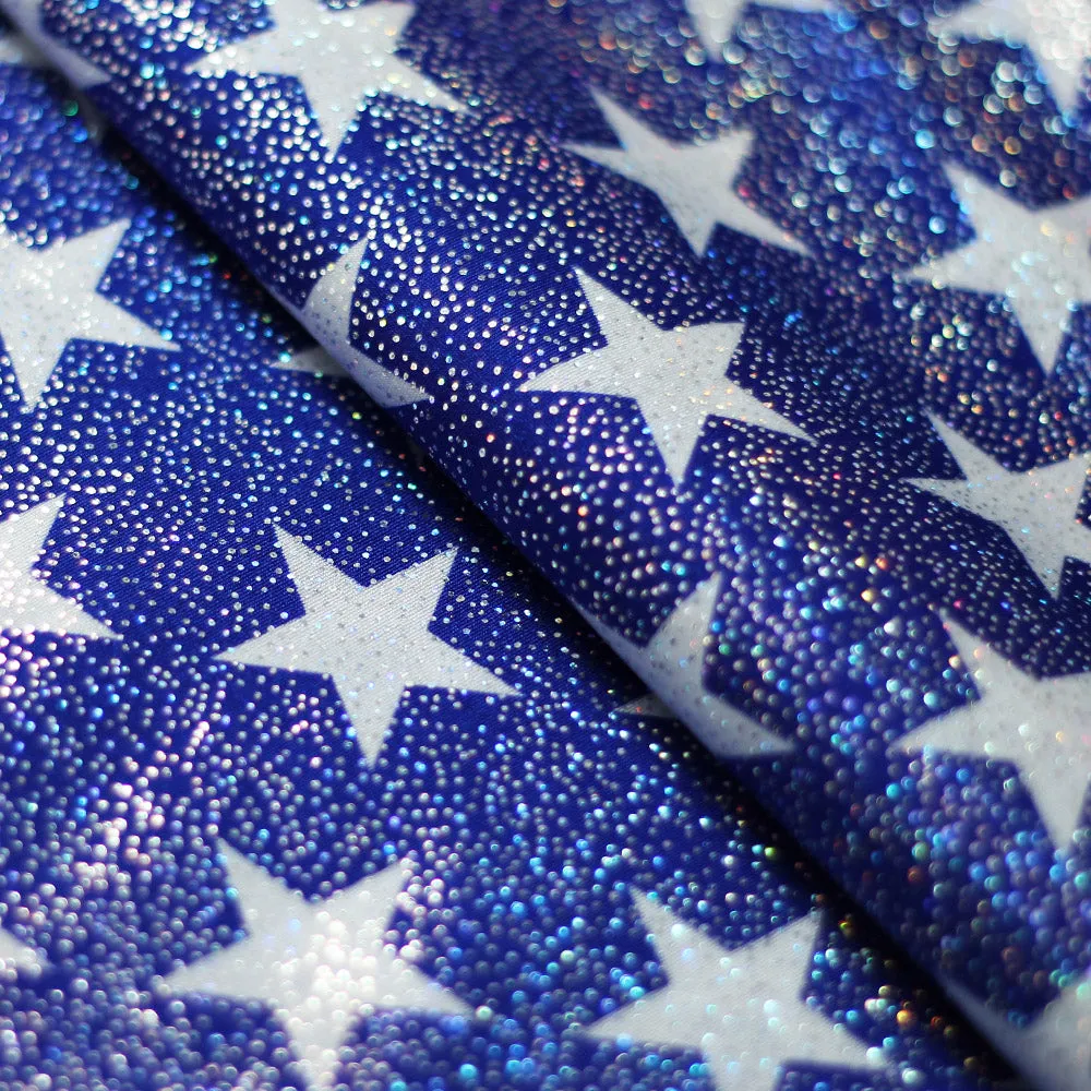 Star Bright- Patriotic American flag fabric