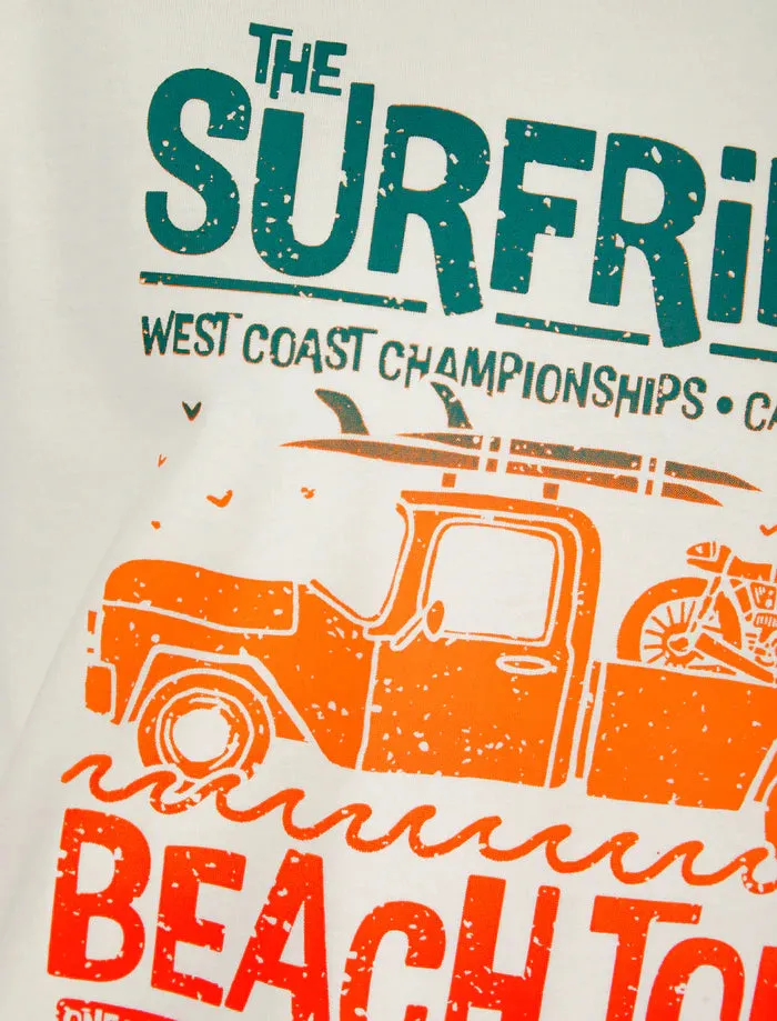 Surfer Van Tee Bright White