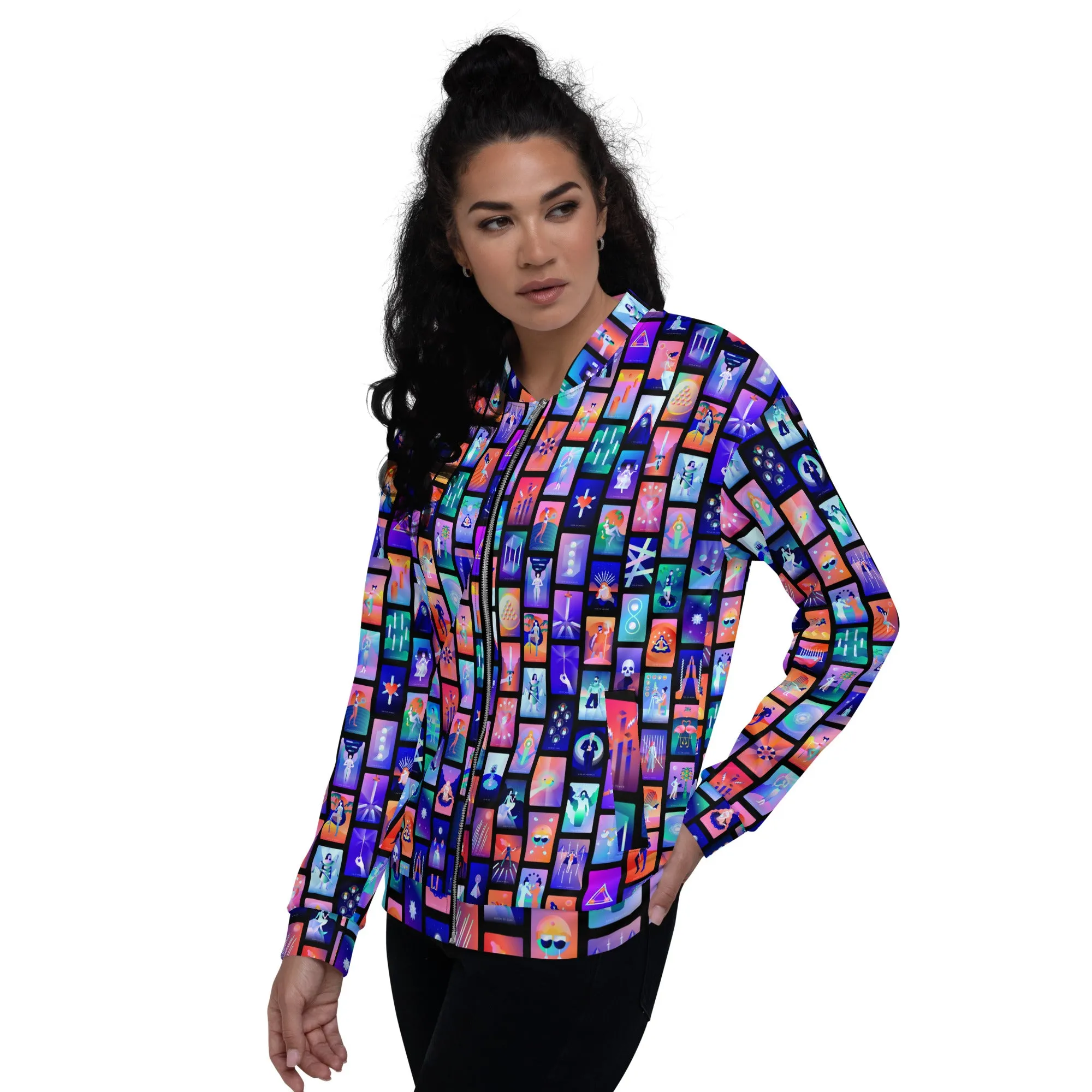 Tarot Unisex Bomber Jacket