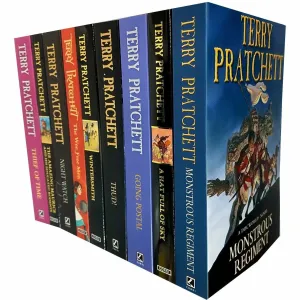 Terry pratchett Discworld novels Series 6 and 7 :10 books collection set