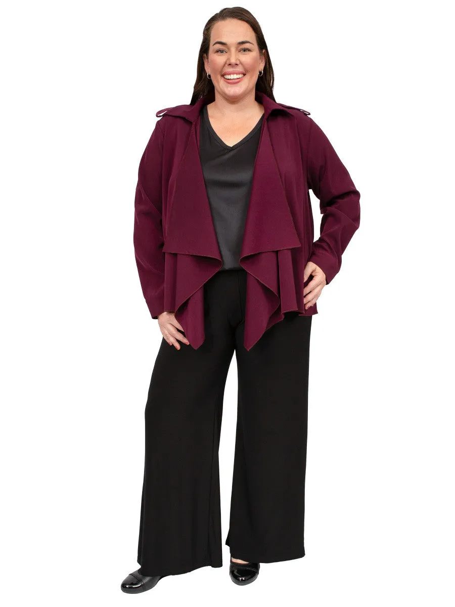 The Parade Jacket - Maroon