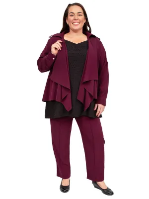 The Parade Jacket - Maroon