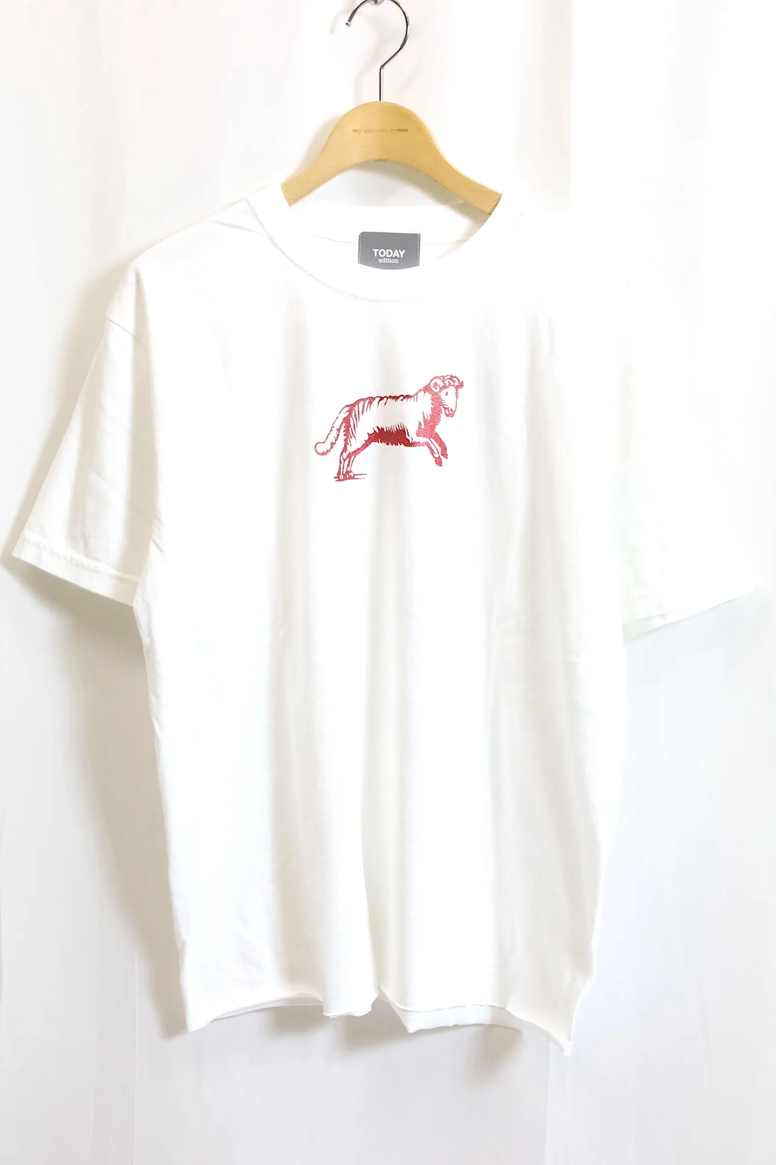 TODAY edition / BRIGHT FUTURE #01 SS Tee - 牡羊座/White