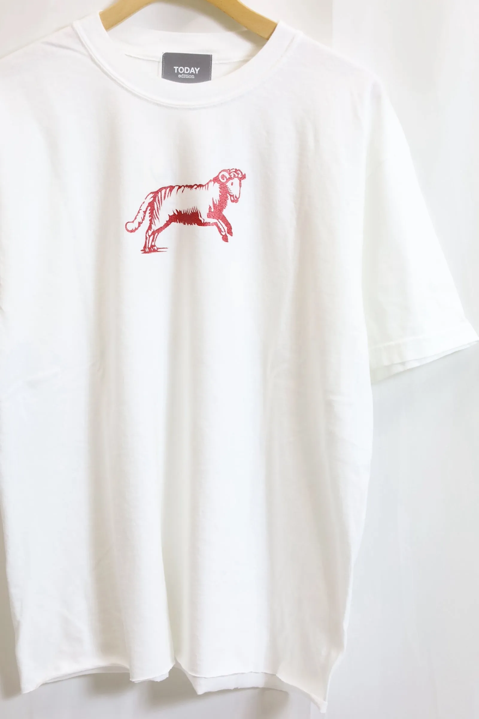 TODAY edition / BRIGHT FUTURE #01 SS Tee - 牡羊座/White