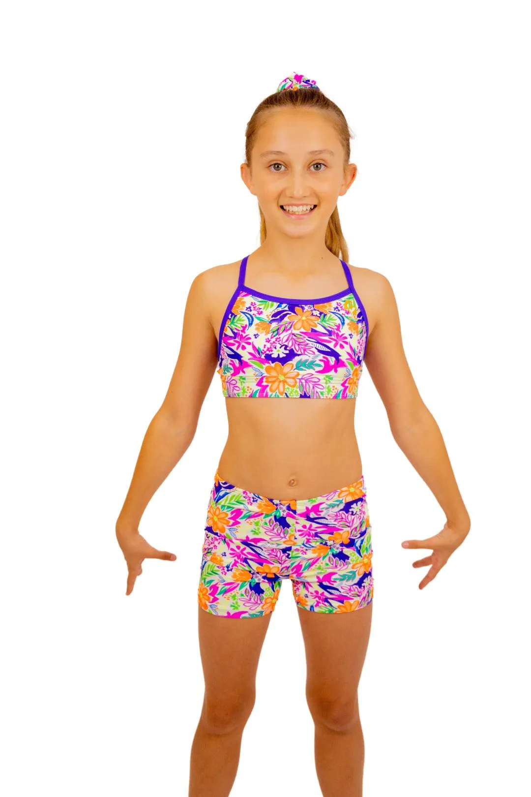 Tropical - Gym Swim Tops