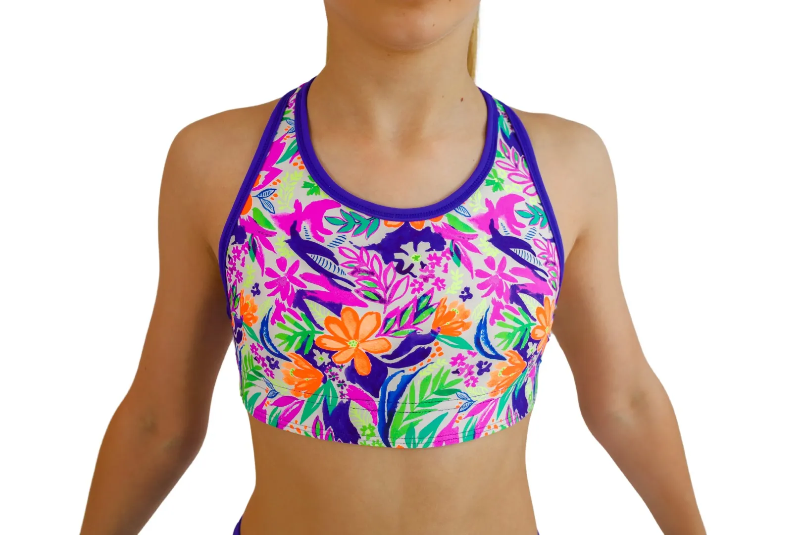 Tropical - Gym Swim Tops