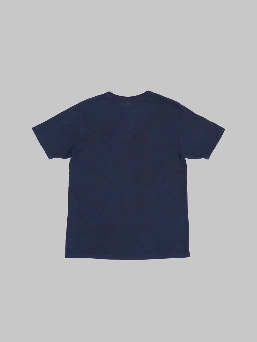 UES No.8 Slub Nep Short Sleeve T-Shirt Indigo