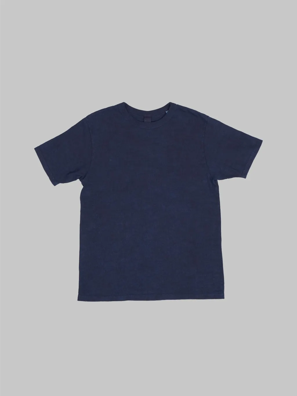 UES No.8 Slub Nep Short Sleeve T-Shirt Indigo
