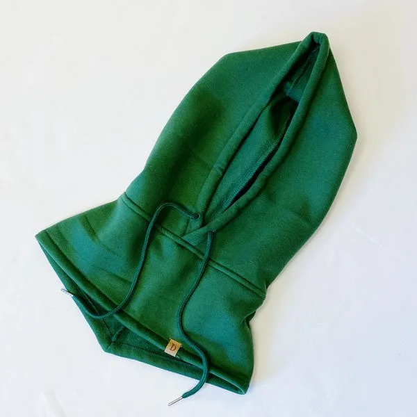 Under Jacket Hoodie Snood – Cozy Hooded Scarf for Effortless Layering
