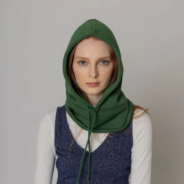 Under Jacket Hoodie Snood – Cozy Hooded Scarf for Effortless Layering