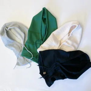 Under Jacket Hoodie Snood – Cozy Hooded Scarf for Effortless Layering