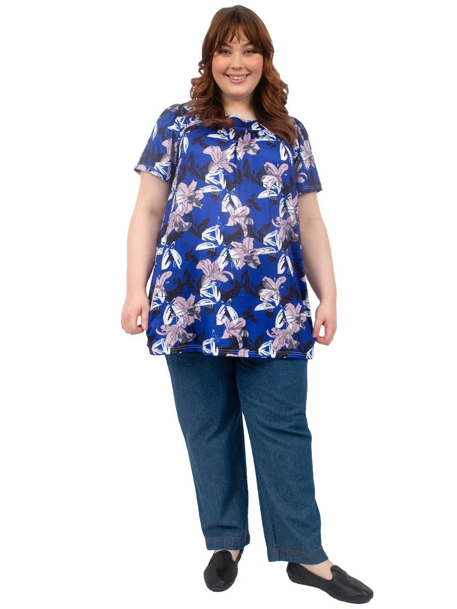 Velvet Morning Top - Print*