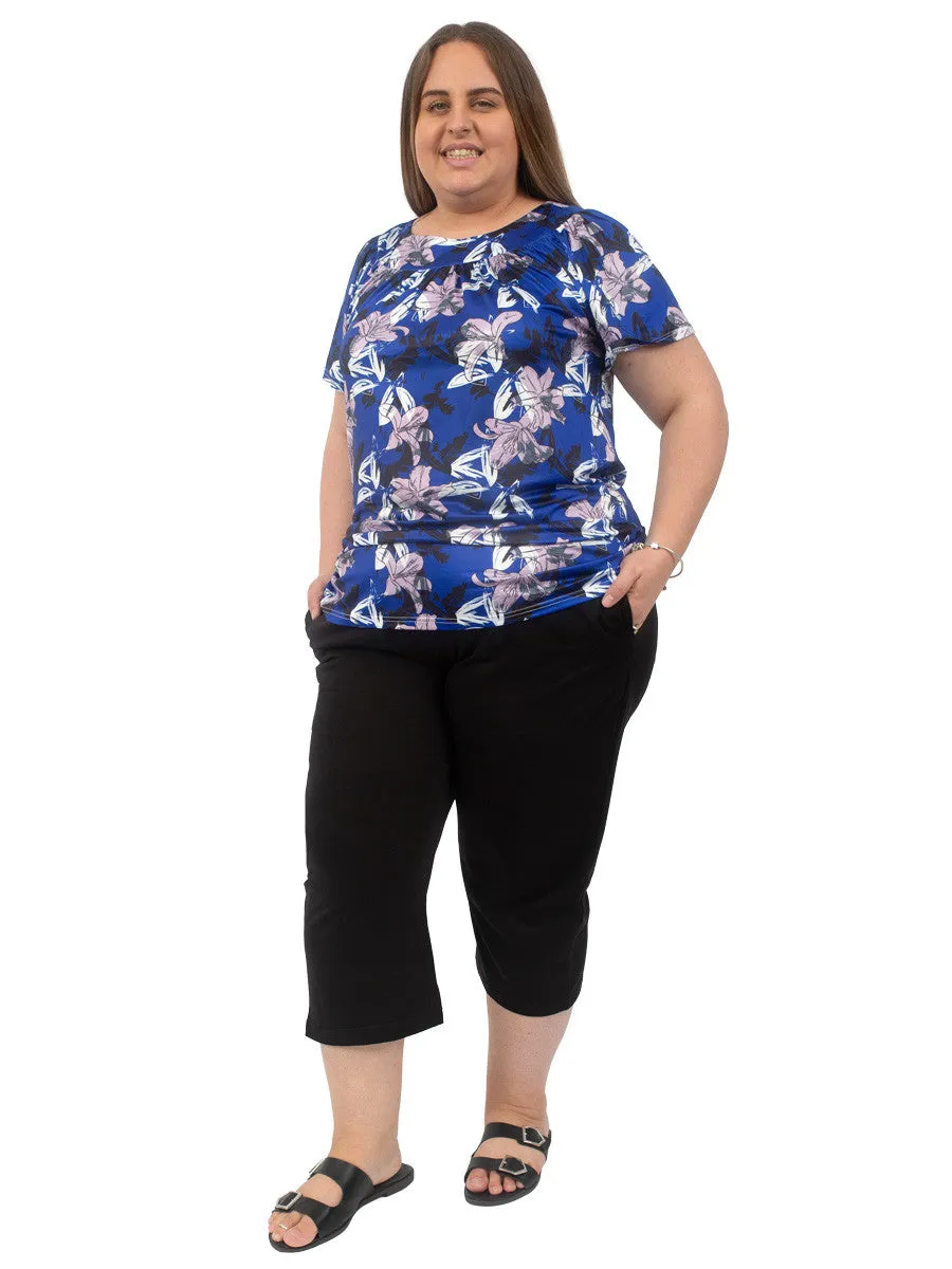 Velvet Morning Top - Print*