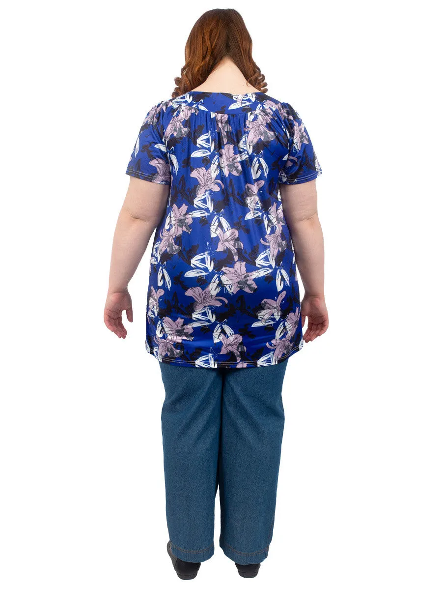Velvet Morning Top - Print*
