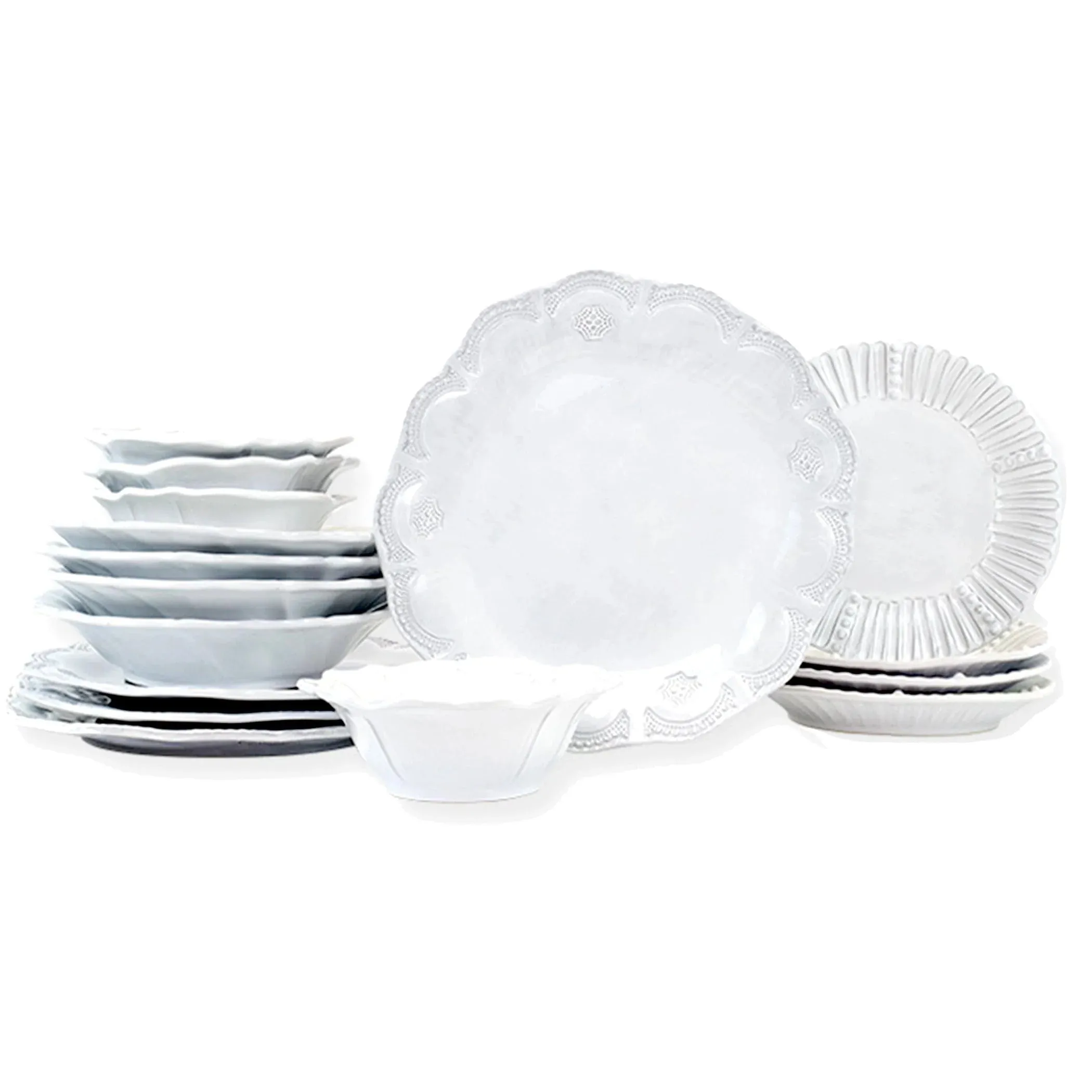 Vietri Incanto Assorted Sixteen-Piece Place Setting