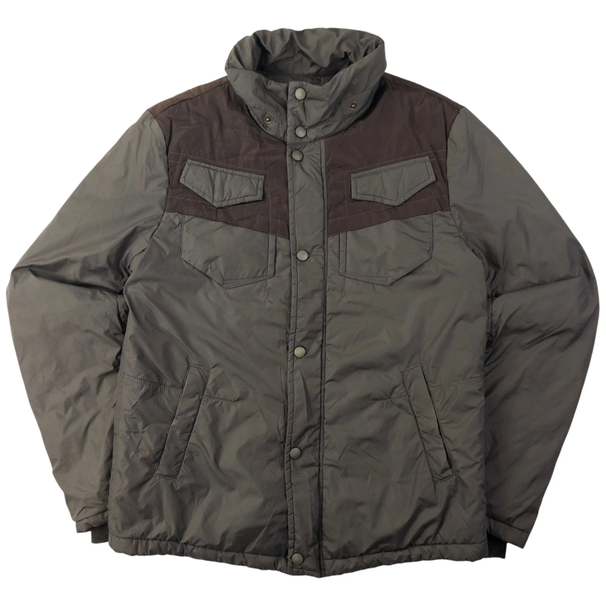 Vintage Marithe   Francois Girbaud Zip Up Padded Jacket Size M