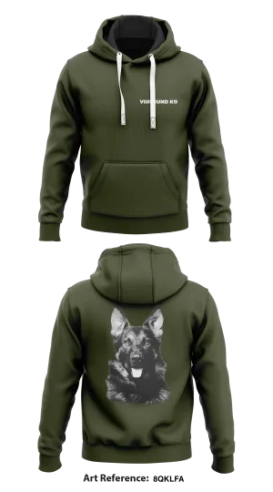 Vormund K9 Store 1  Core Men's Hooded Performance Sweatshirt - 8qkLfa