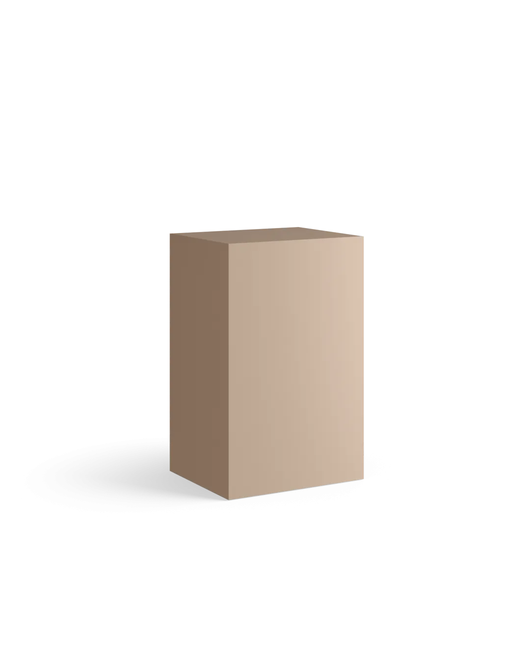 Welcome - Beige reception desk - 55cm