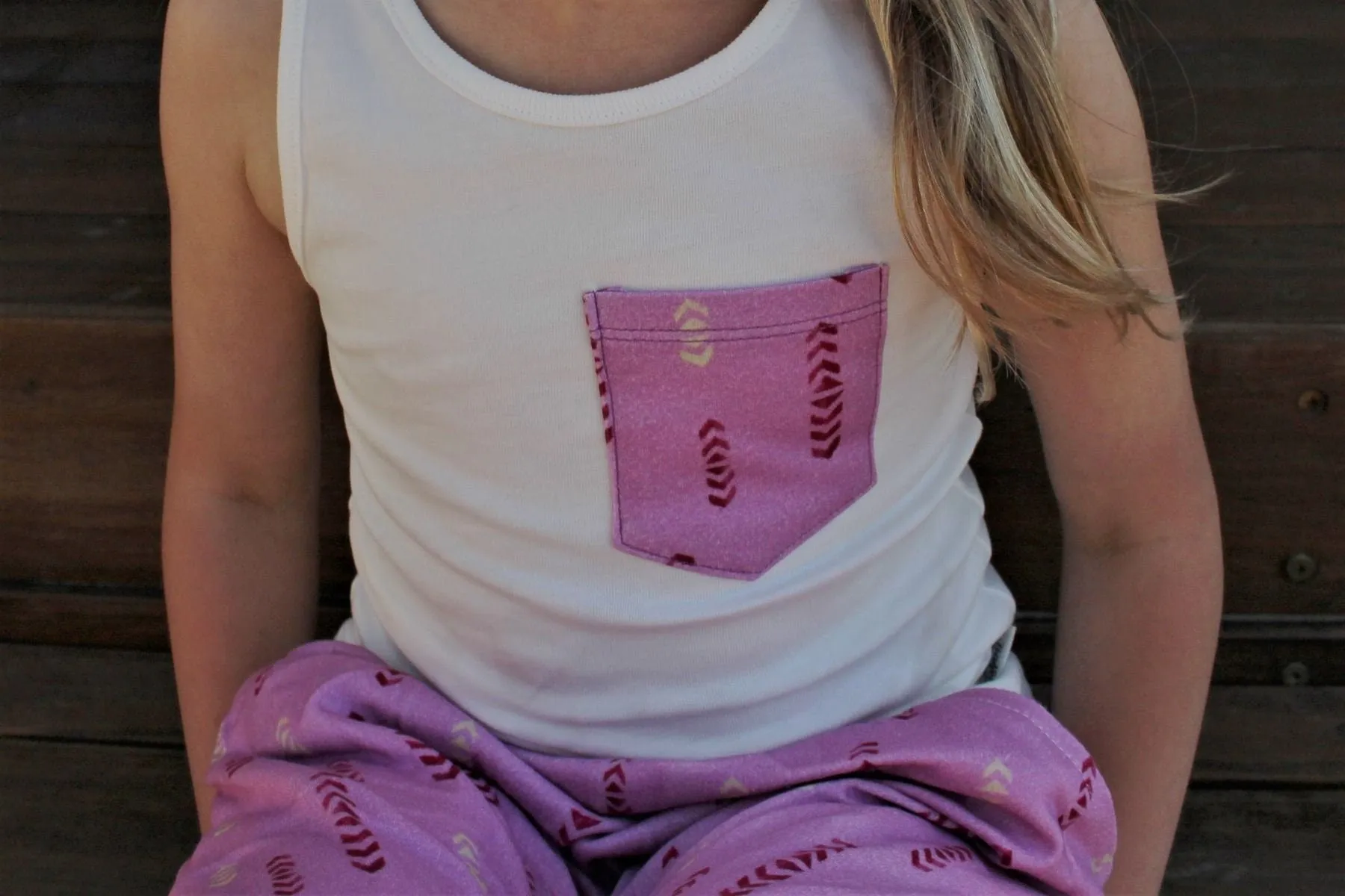 White Major | Organic Cotton Singlet | Size 2 - 5
