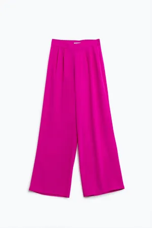 Wide Leg Purple Pants
