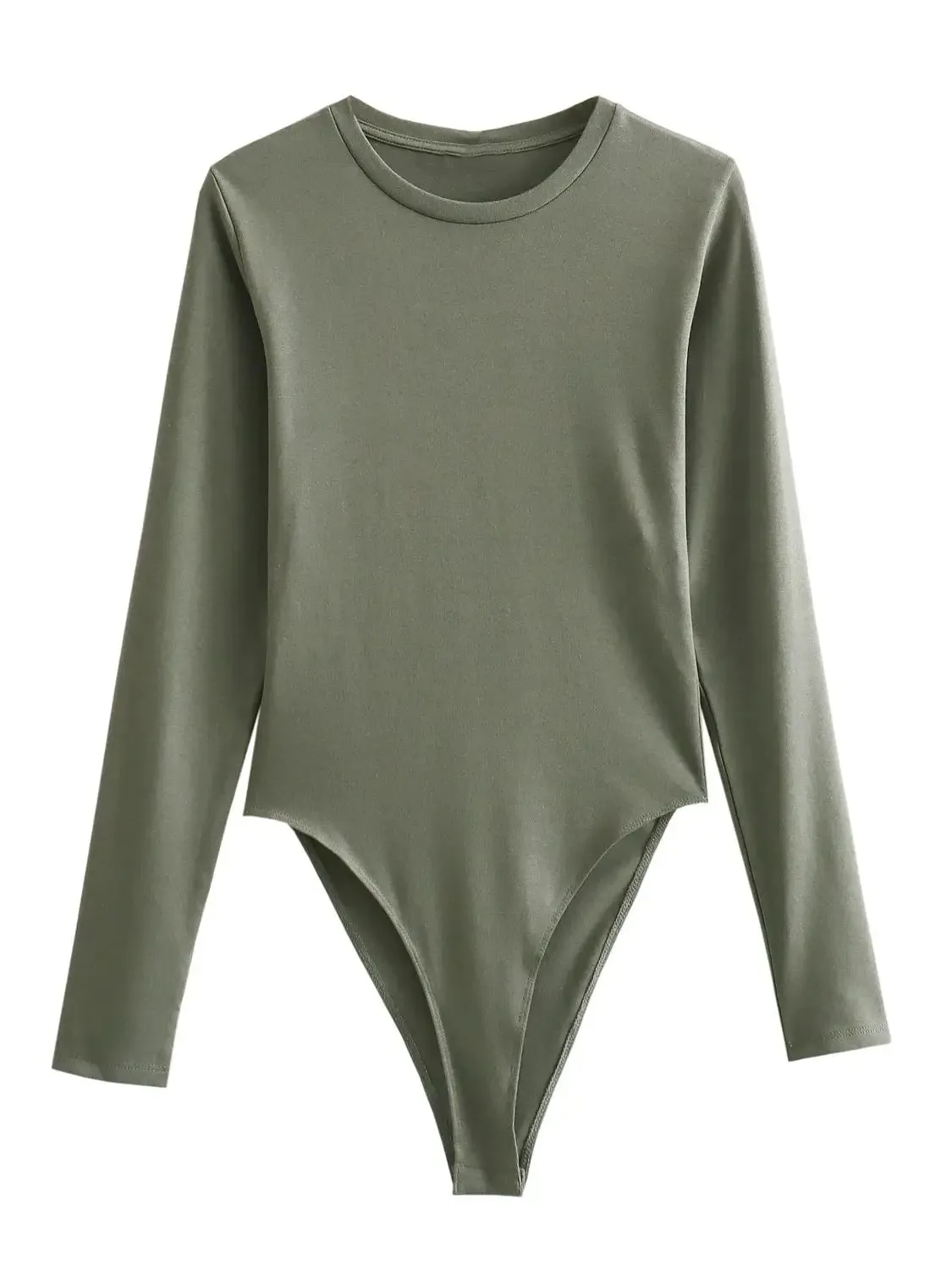 XNWMNZ Women's Fashion Long-Sleeved Modal Bodysuit
