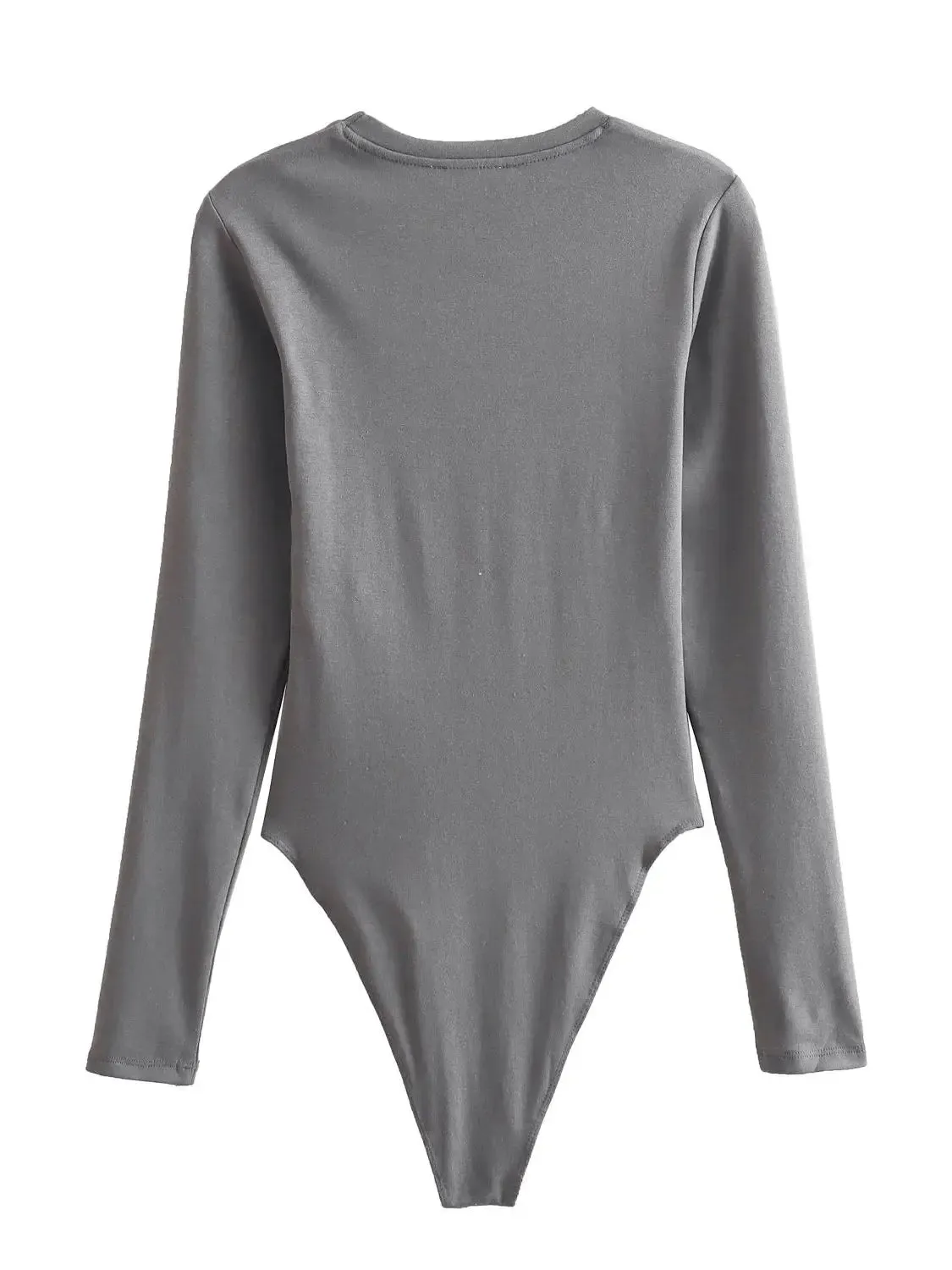 XNWMNZ Women's Fashion Long-Sleeved Modal Bodysuit