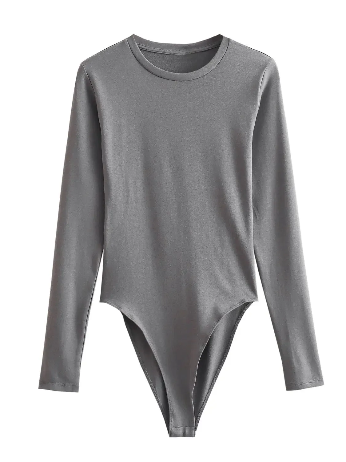 XNWMNZ Women's Fashion Long-Sleeved Modal Bodysuit
