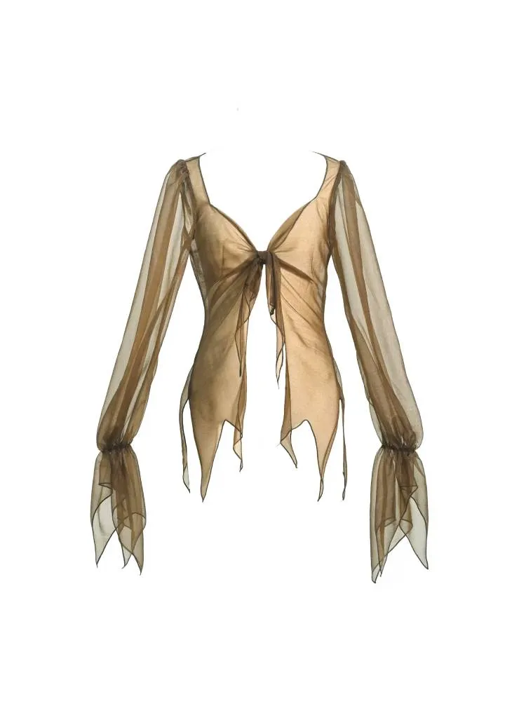 y2k hot girl thin cardigan