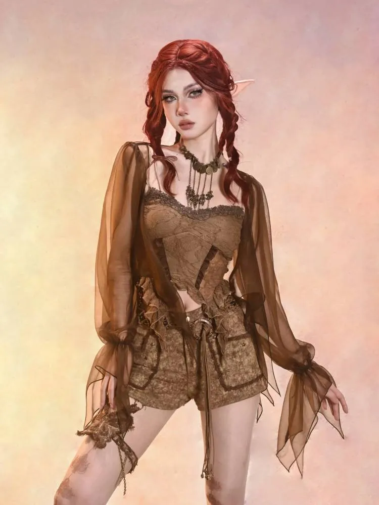 y2k hot girl thin cardigan