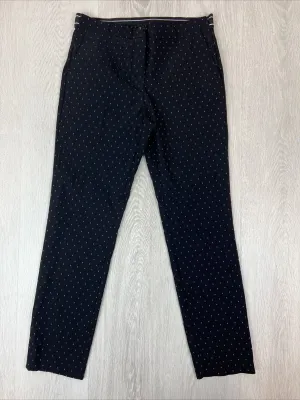 Zara Womens Black Cropped Dress Pants Size Large